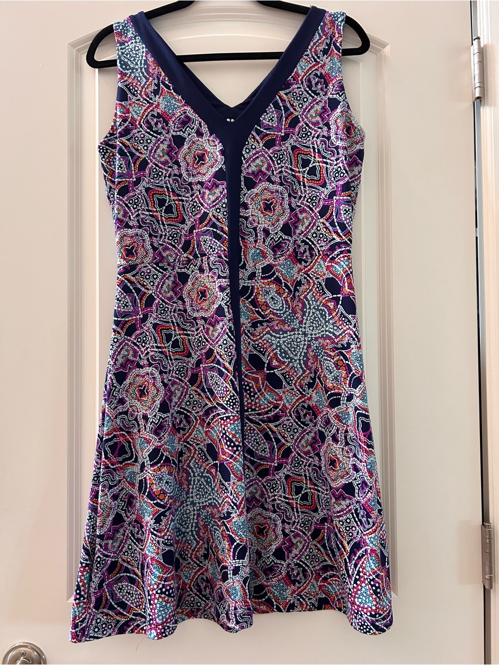 Title Nine Geometric Tank Dress. Midi. Outdoor. Travel. Hiking. Maximalist. M